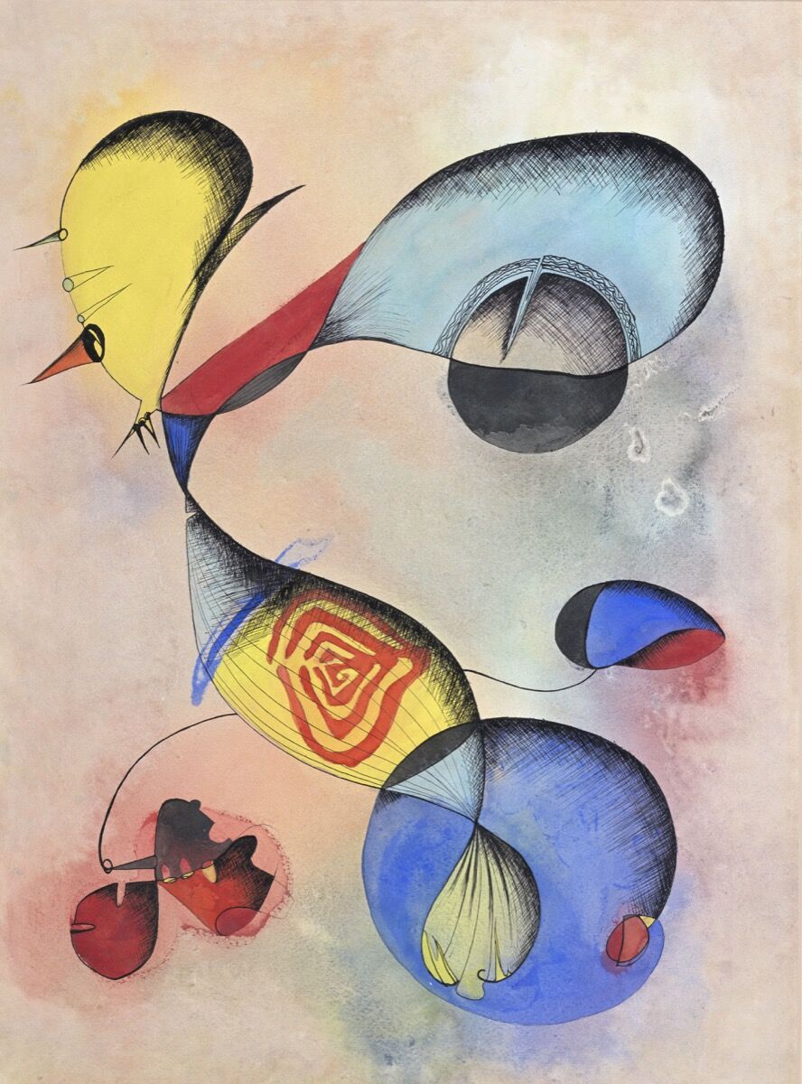 Ithell Colquhoun, Untitled. © Tate. Courtesy of the Tate.