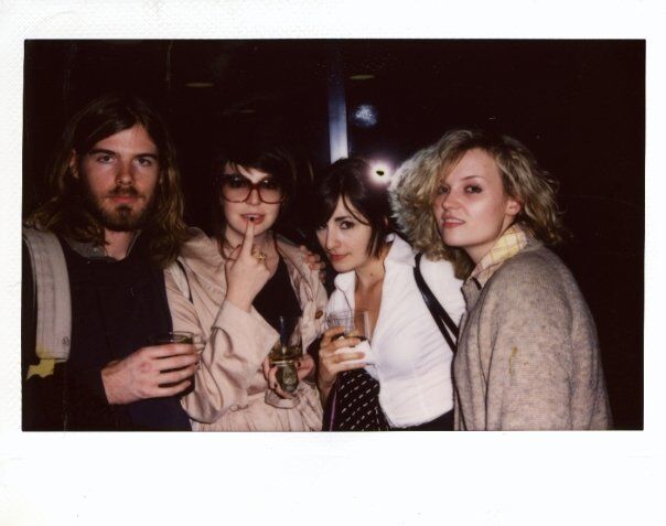 From left: Kyle Knodell, Bridget Finn, Erin Somerville (co-founded Cleopatra's with Bridget, is now White Columns' Deputy Director/Curator), Laura Finlay. Photo courtesy of Bridget Finn.