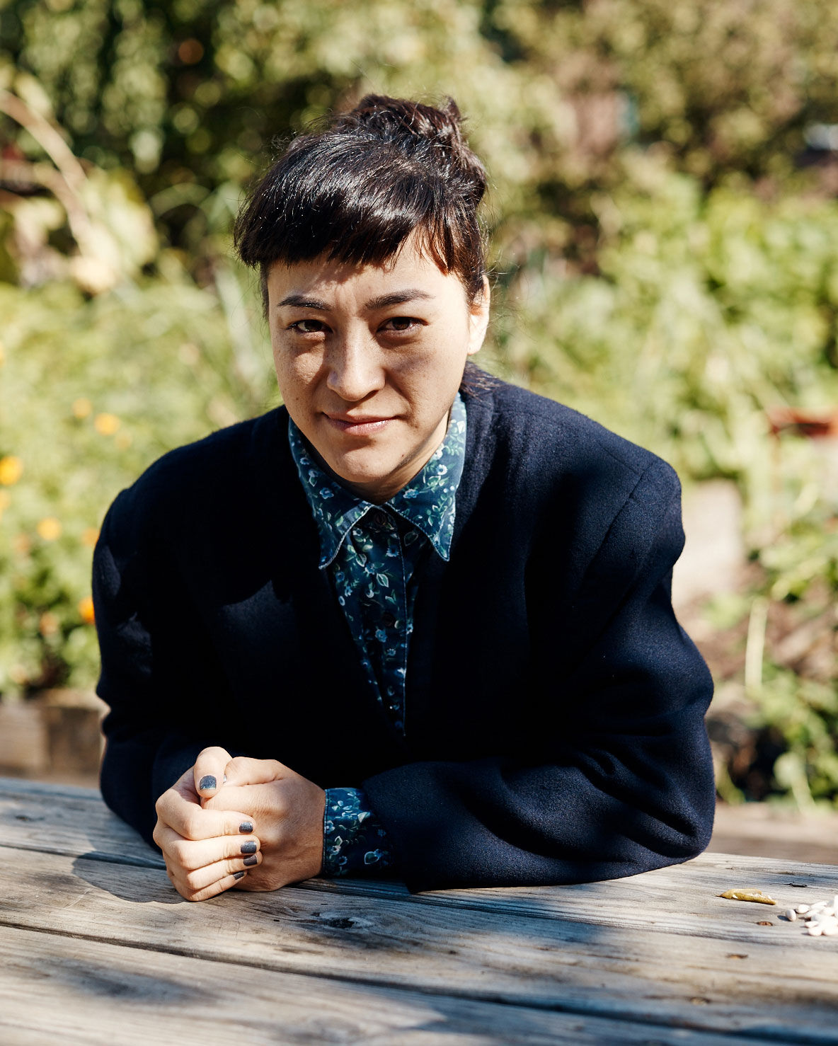 Gala Porras-Kim by Weston Wells. Courtesy of the artist and Weston Wells.