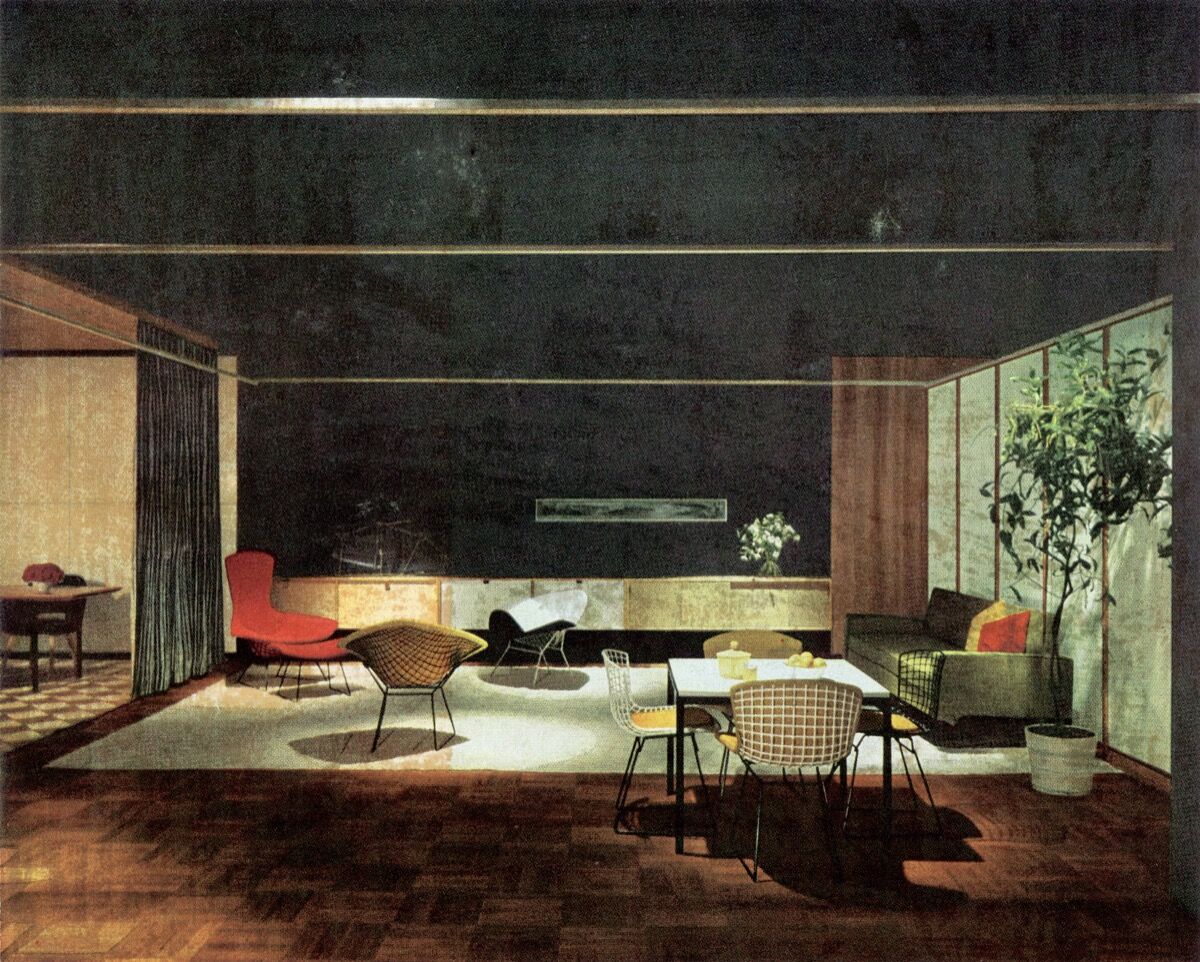 Knoll Showroom in Chicago, Illinois, 1953. Courtesy of Knoll, Inc.
