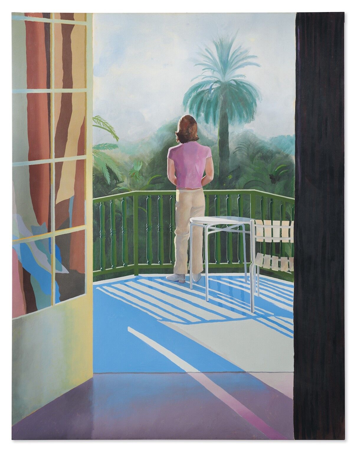David Hockney, Sur la Terrasse, 1971. Est. $25 million–$45 million. Courtesy Christie’s Images.