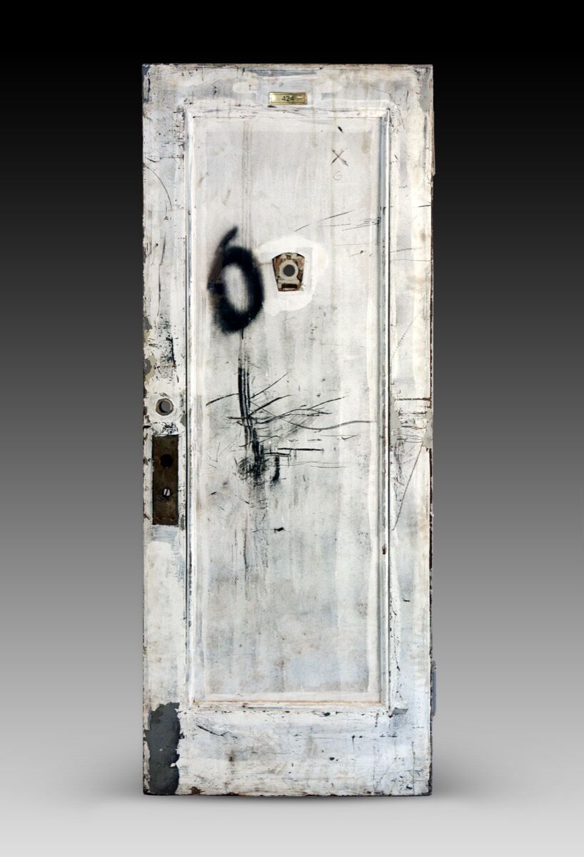 Janis Joplin’s door at the Chelsea Hotel. Courtesy of Guernsey’s.