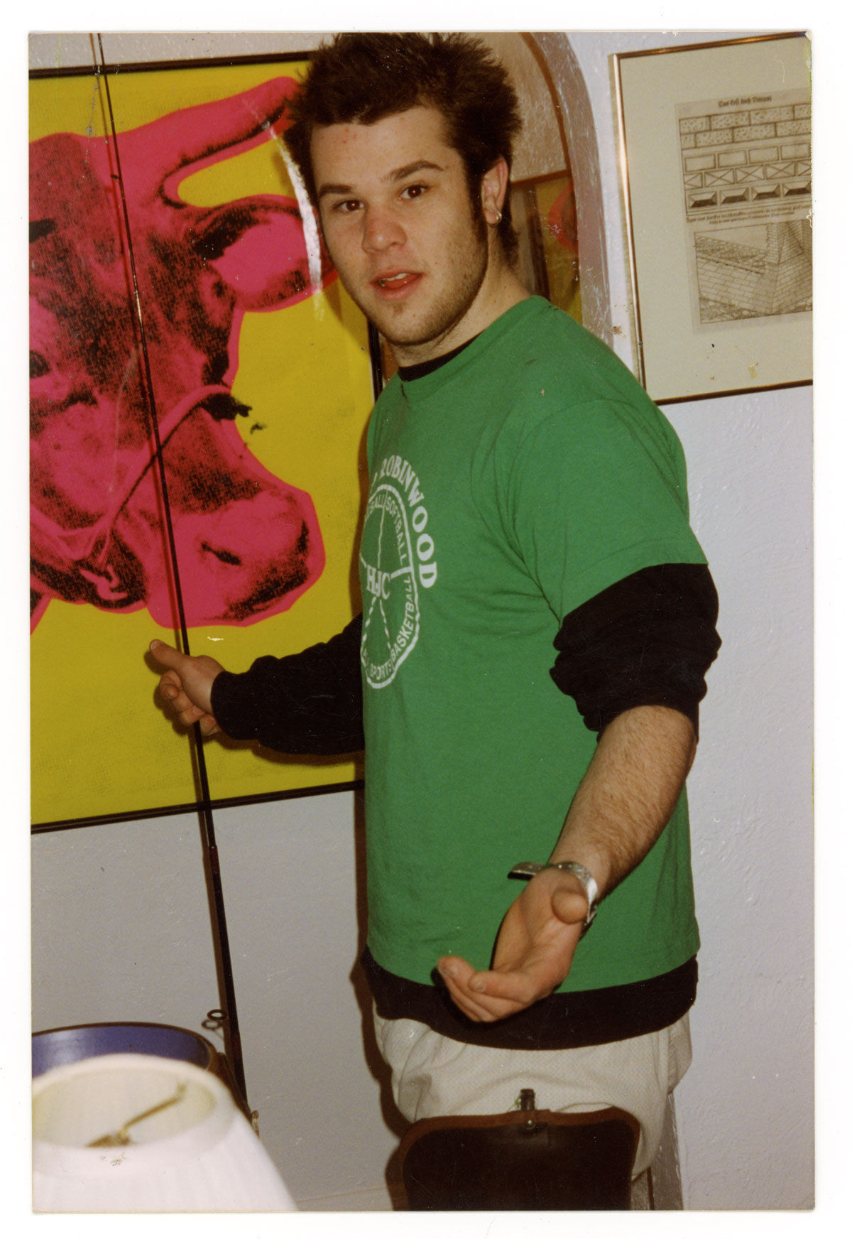 Jonas at his parents house, Weston, MA, circa 1997. Courtesy of Wood Kusaka Studios.