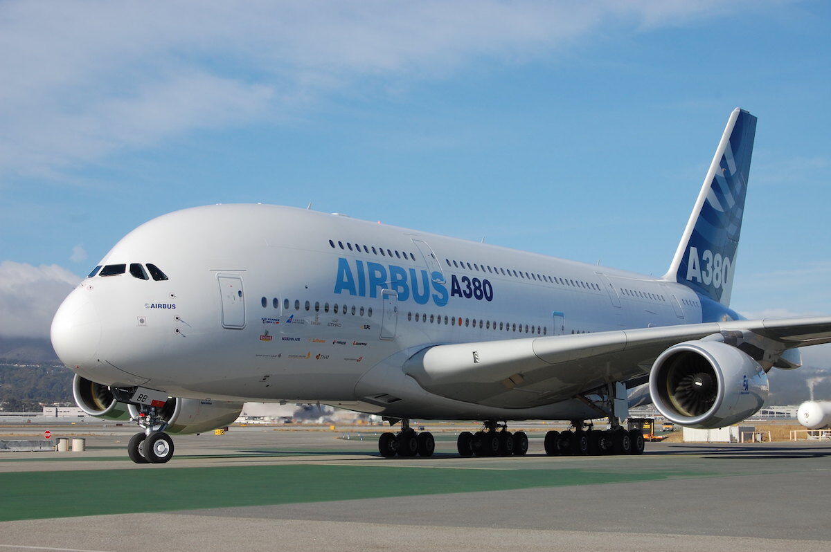 An Airbus plane. Photo by Todd Lappin, via Flickr.