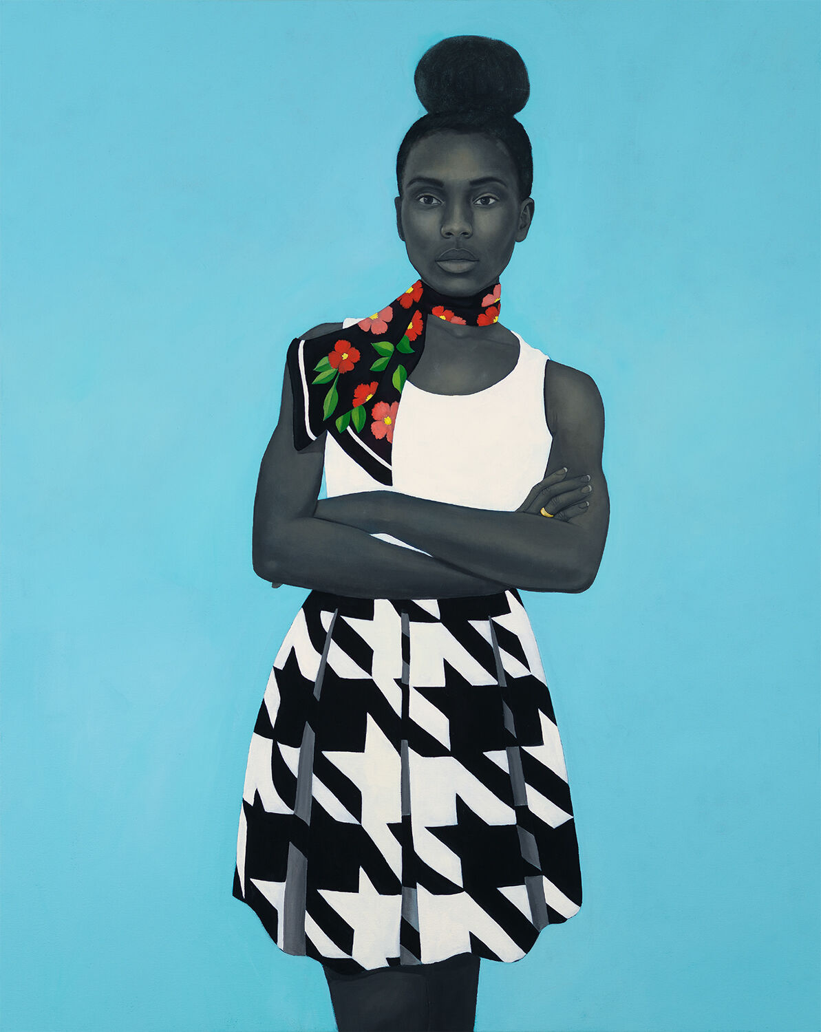 Amy Sherald, A clear unspoken granted magic, 2017. © Amy Sherald. Courtesy of the artist, Monique Meloche Gallery, and Denise Gardner.