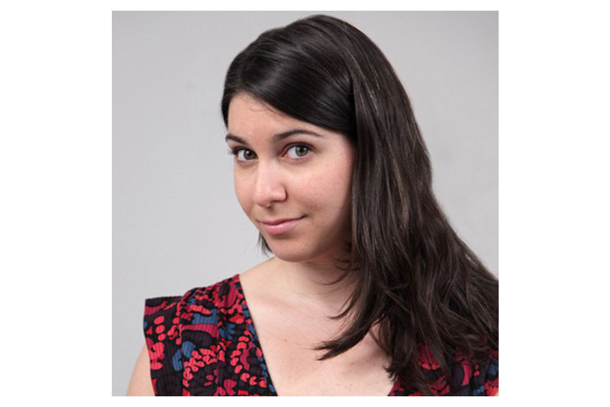 Portrait of Tamsen Greene when she worked as a gallery assistant at Andrea Rosen Gallery. Courtesy of Tamsen Greene.