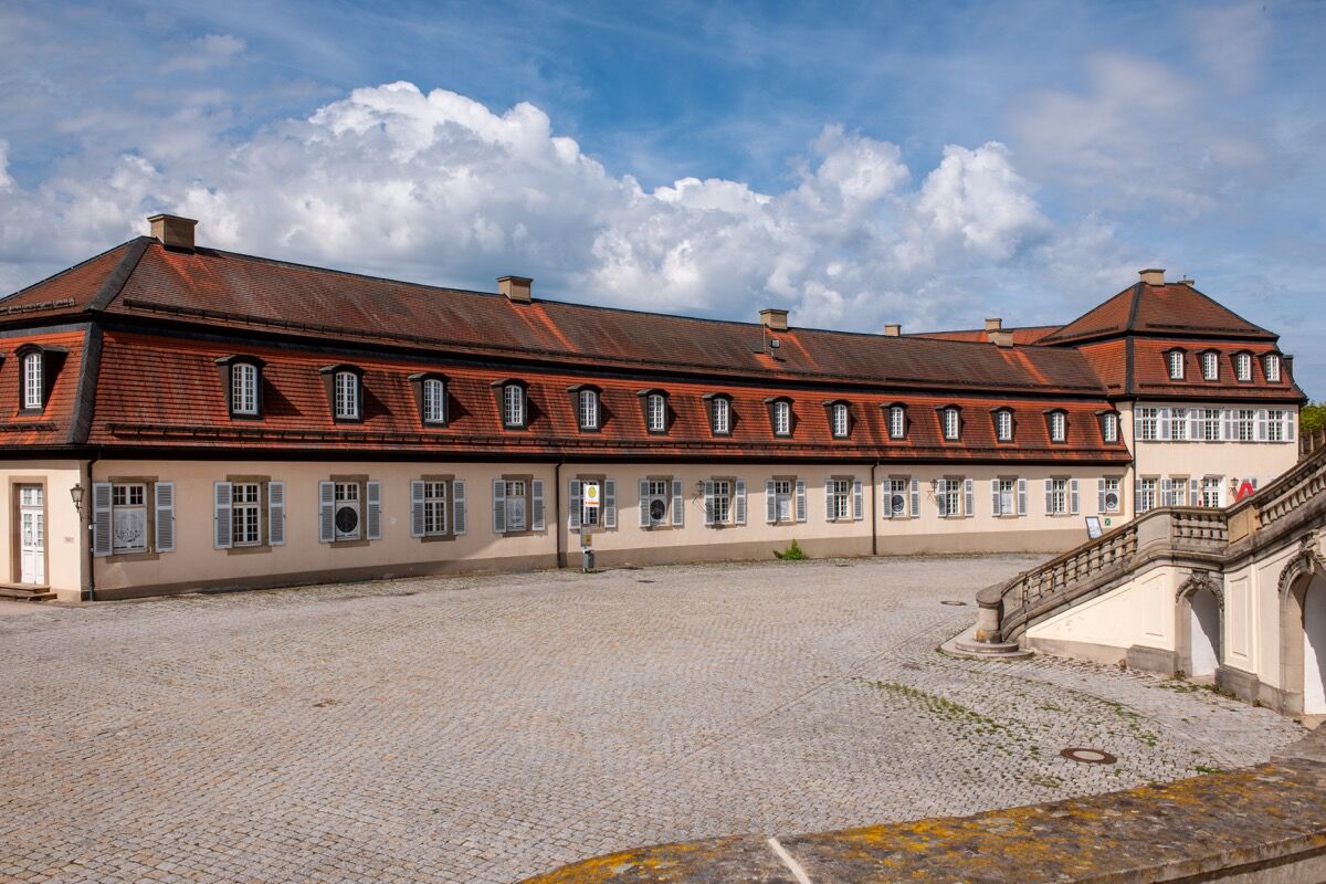Exterior view of Akademie Schloss Solitude, 2018. Photo by Frank Klein Bach. Courtesy of Akademie Schloss Solitude.