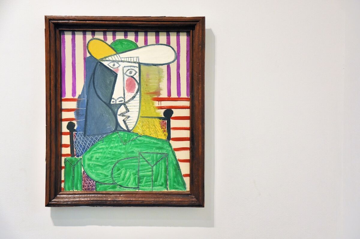 Pablo Picasso, Bust of a Woman, 1944, on view at Tate Modern. Photo by jpellgen, via Flickr.