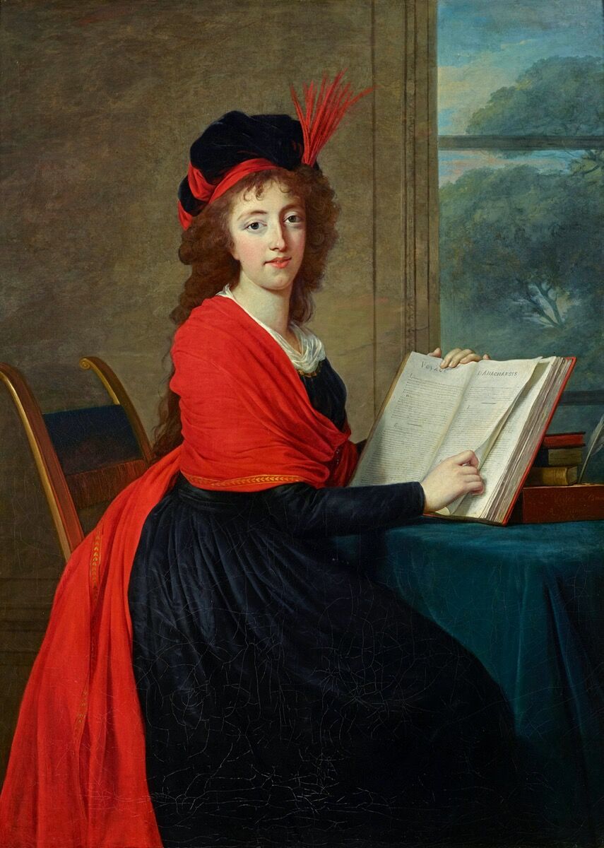 Elisabeth Louise Vigée le Brun, Portrait of Countess Maria Theresia Czernin, 1793. Courtesy of Brooklyn Museum.