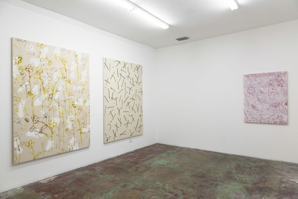 Installation view of&nbsp;“Michael Clifford:&nbsp;Playing Hands,” Gallery Diet, Miami. Courtesy Gallery Diet and the artist.