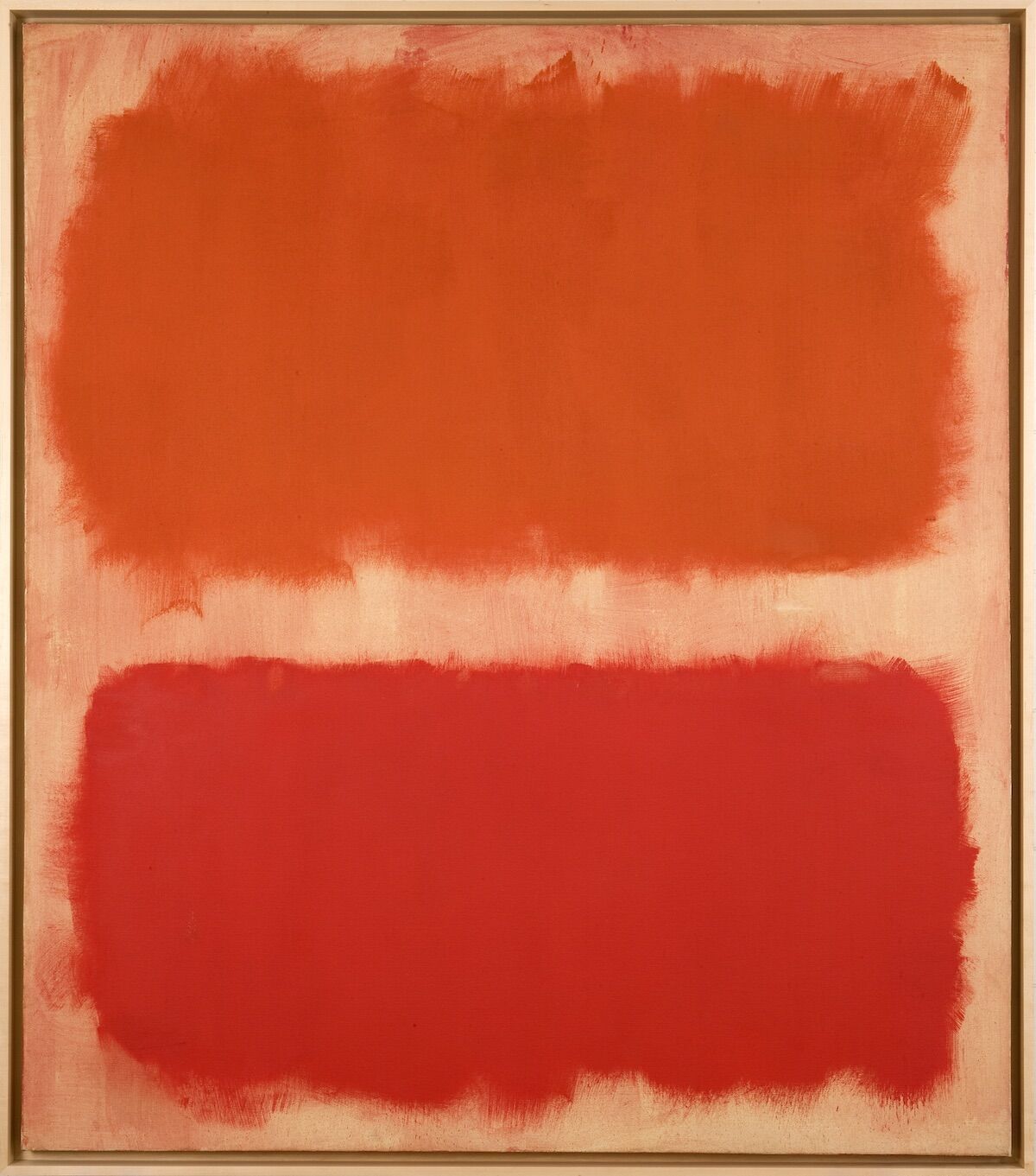 Mark Rothko, Number 22 (reds), 1957. © 2020 Kate Rothko Prizel and Christopher Rothko / ARS, New York. Courtesy the Donald B. Marron Family Collection, Acquavella Galleries, Gagosian, and Pace Gallery. 