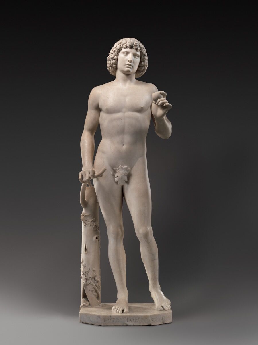 Tullio Lombardo, Adam, ca. 1490–95. Courtesy of the Metropolitan Museum of Art. 