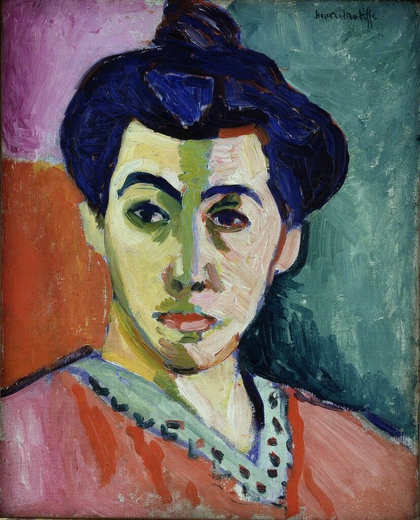 Portrait of Madame Matisse. The Green Line