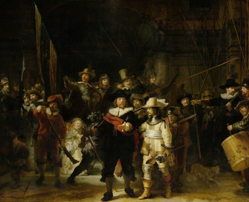 The Company of Frans Banning Cocq and Willem van Ruytenburch (The Night Watch)
