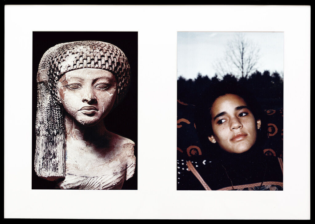 Miscegenated Family Album (World Princesses), L: Nefertiti's daughter, Merytaten; R: Devonia's daughter, Kimberley