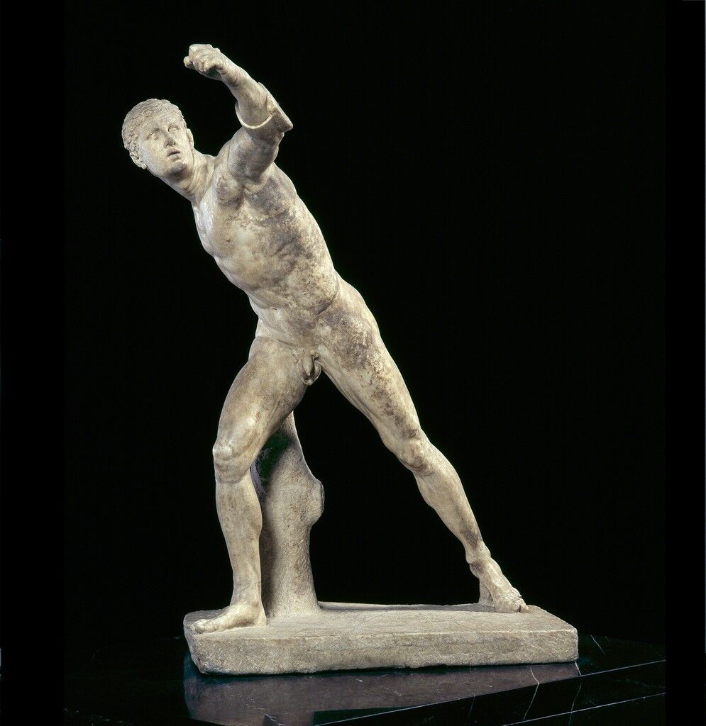 Guerrier combattant, dit le "Gladiateur Borghèse" (Fighting Warrior, called "Borghese Gladiator")