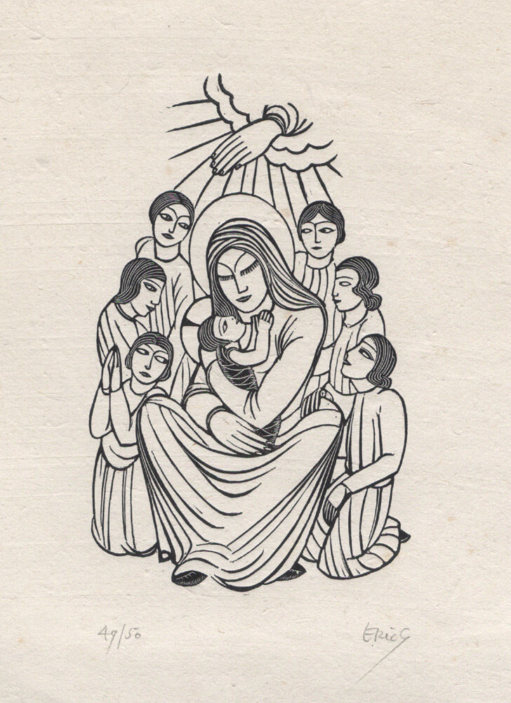Madonna and Child, with Children
