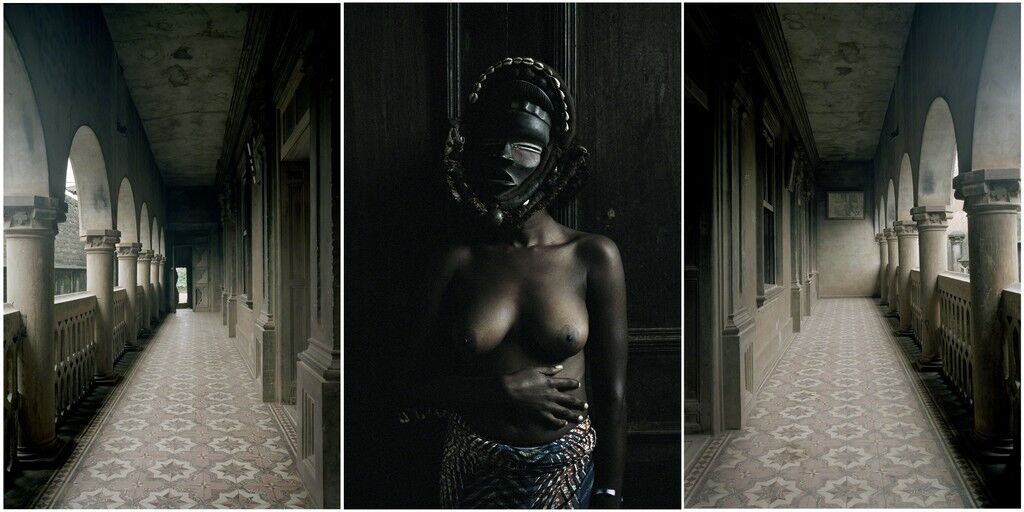 Untitled Triptych (from the series Demoiselles de Porto-Novo)