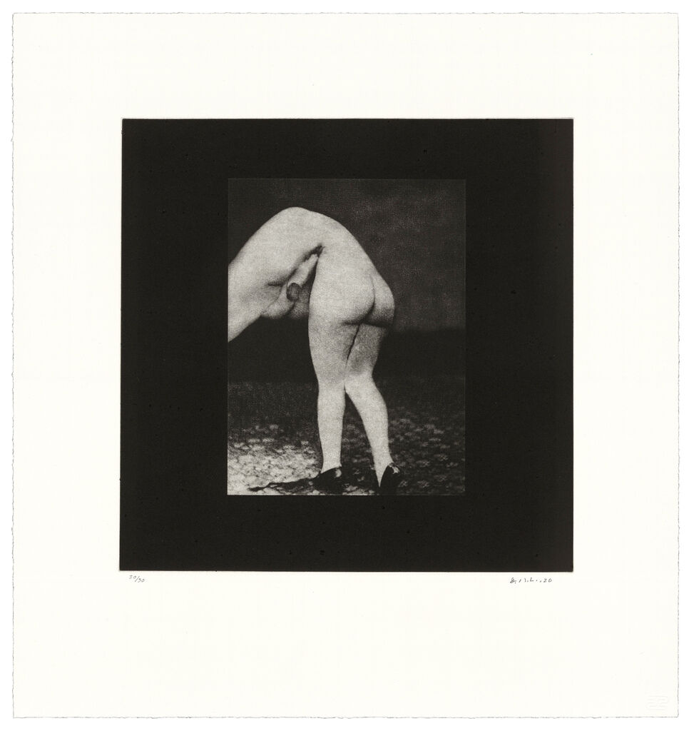 Distorted Nude Photogravure #5