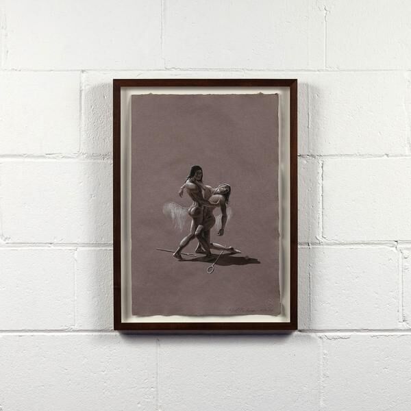 Study of Apollo and Hyancinthus