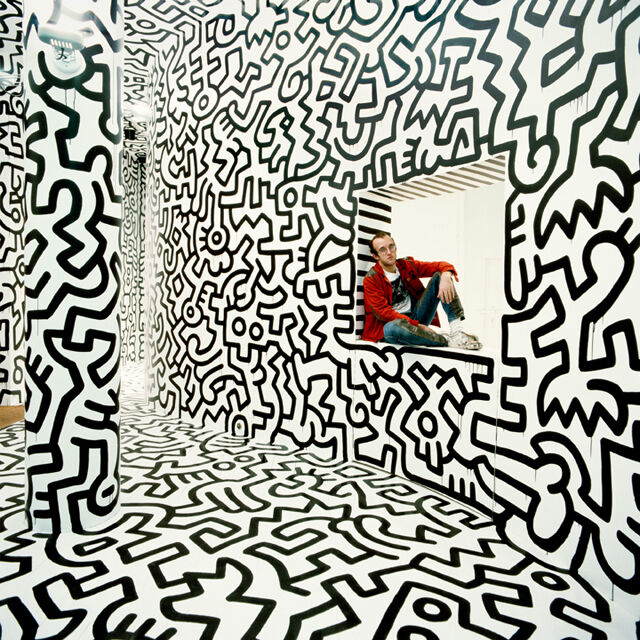 Haring Pop Shop Window New York