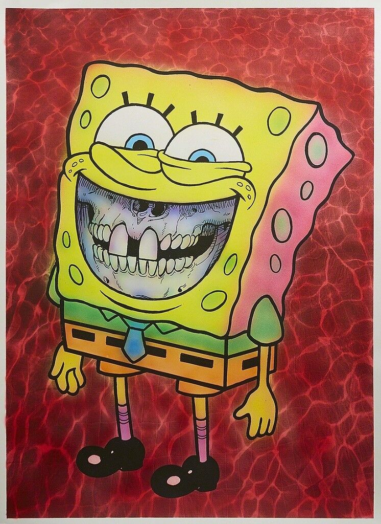 Spongebob Grin (Red)