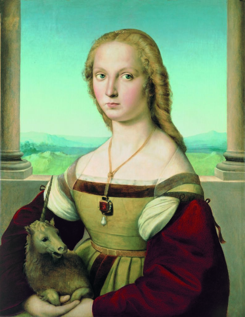 Portrait of a Lady with a Unicorn