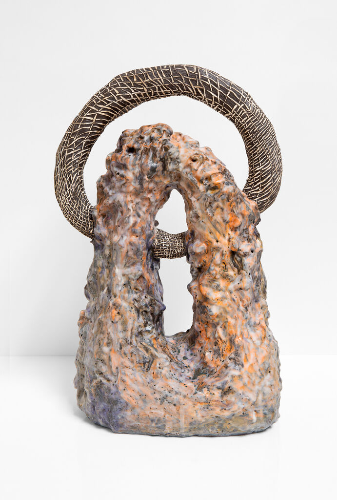 Torus and Arch: Orange, Violet