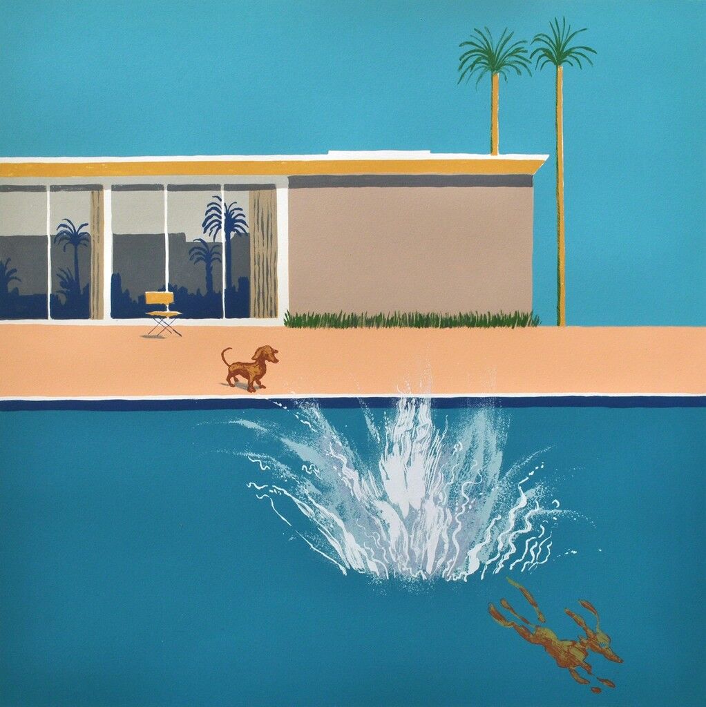 Hockney's Dog - Bigger Splash
