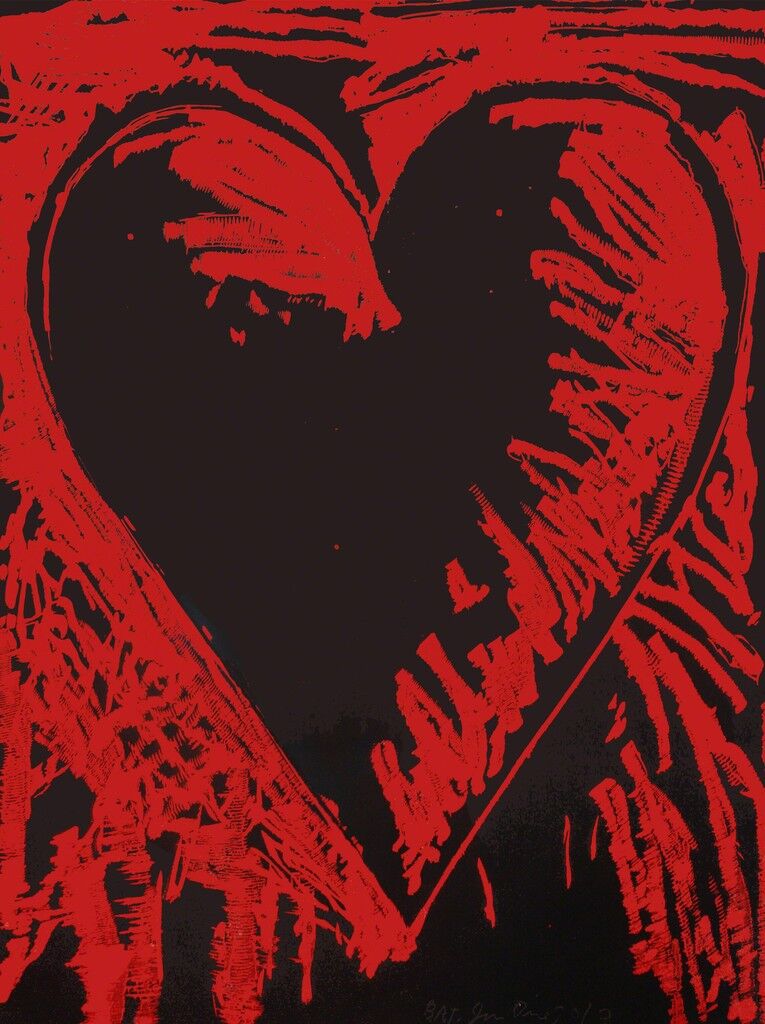 The Black and Red Heart