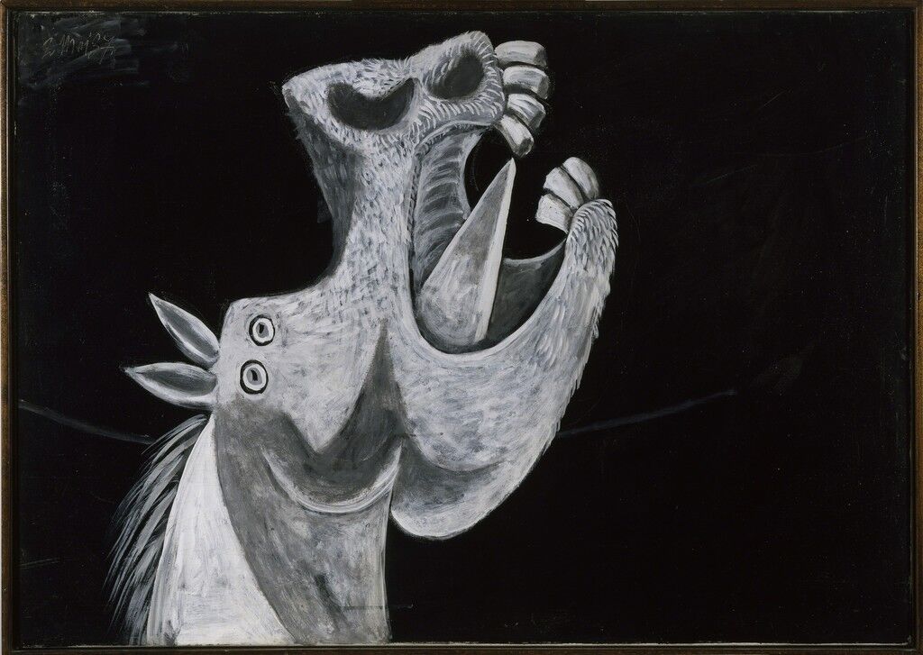 Etude pour Guernica (Tête de cheval)