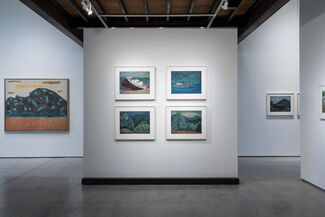 Milton Avery - Early Works on Paper + Late Paintings, installation view