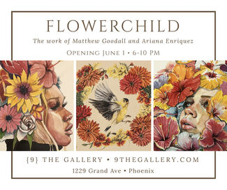 Flowerchild: The Work of Matthew Goodall & Ariana Enriquez, installation view